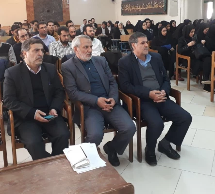 دکتر ساکی در آیین گشایش دوره آموزشی مهارت آموزان ماده 28 در مرکز شهید شرافت تهران :
برای رشد و پیشرفت در حرفه معلمی هیچ پایانی وجود ندارد 4